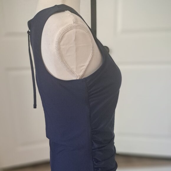 SMISMIVO Modest High Neck Zip Up Back One Piece Bathing Suit  XL NWT - Picture 4 of 6